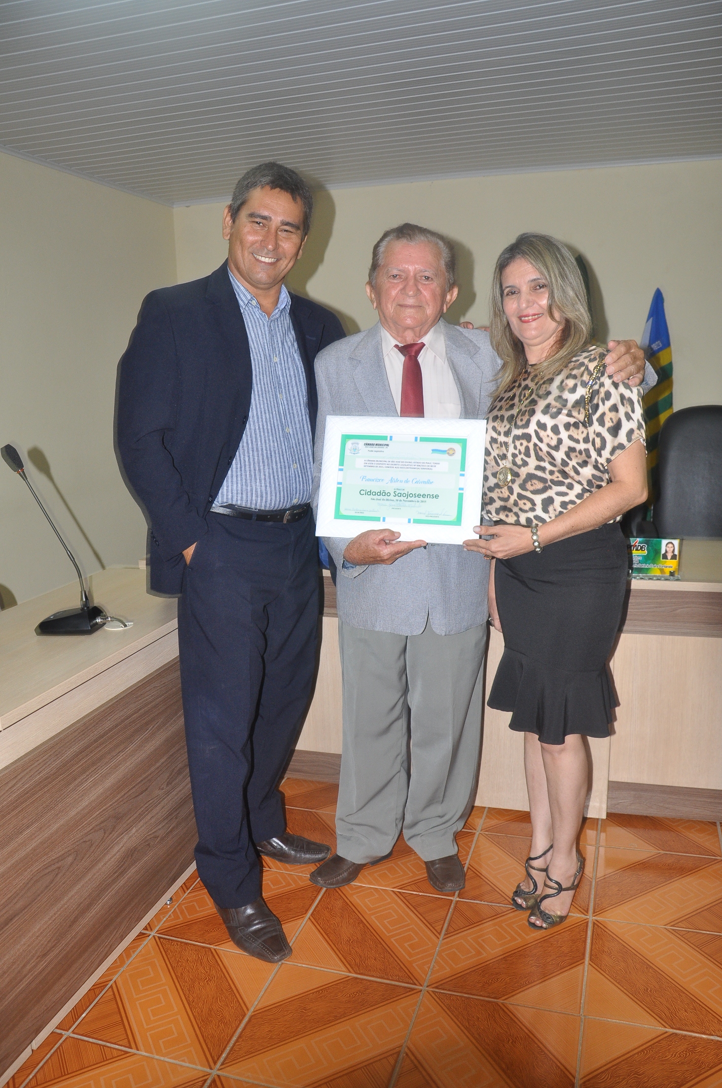 Carlos, Chico Arirton e Cleonice Sol. 02-15