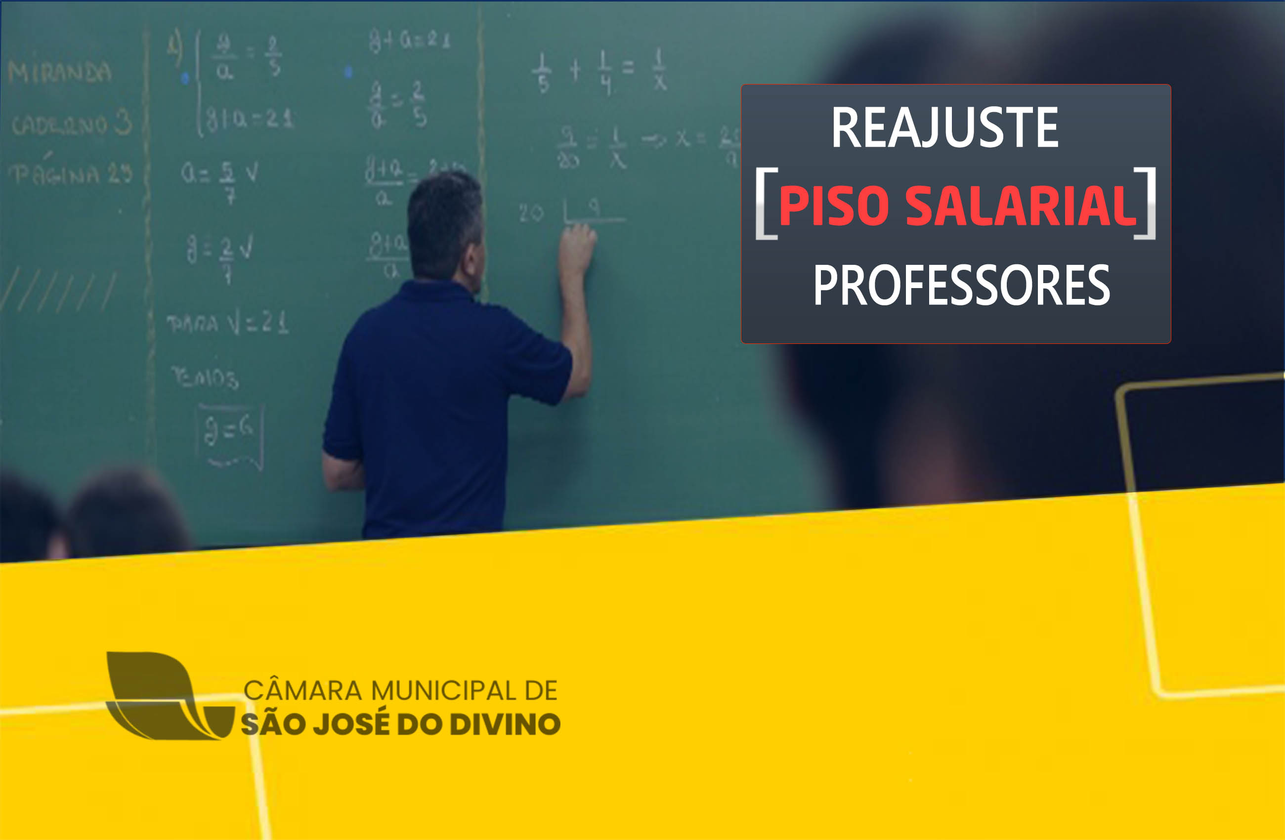 Câmara aprova reajuste do piso salarial 2023 do Magistério municipal