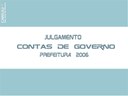 Câmara julgará as contas do governo do ex-prefeito Sena em 2006 