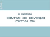 Câmara julgará as contas do governo do ex-prefeito Sena em 2006 