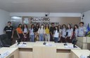 Câmara Municipal recebe visita dos alunos do Curso Técnico em comércio integrado ao Ensino Médio - CETI PMC