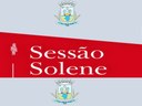 Convite para sessão solene de entrega de título de Cidadão honorário Convite para sessão solene de entrega de título de Cidadão honorário
