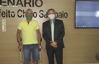 Câmara municipal dá posse ao prefeito Prof. Assis Carvalho e vice-prefeito Zé Sena