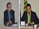 Prof. Bernardo e Carlos Samuel apresentam Proj. de Lei que cria o Serviço de inspeção Municipal Prof. Bernardo e Carlos Samuel apresentam Proj. de Lei que cria o Serviço de inspeção Municipal