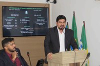 Ver. Dr. Daniel comunica sobre festejos municipais e outras pautas na sessão 018/2022