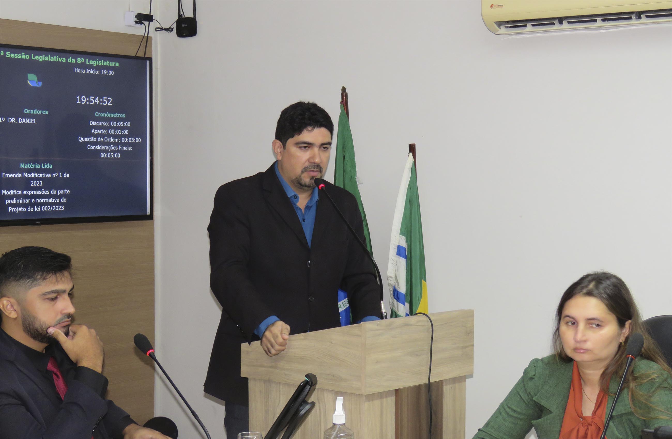 Ver. Dr. Daniel destaca Emenda federal para saúde, execução de obras de calçamento e outras pautas