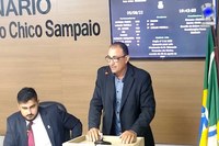 Ver. Eri agradece ao Prefeito Assis Carvalho, por construção de praça na localidade Transval