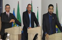 Vereadores Pagaio, Eri e Carlos Portela, lamentam a morte do Sr. Chico Furamoita e prestam condolências à família